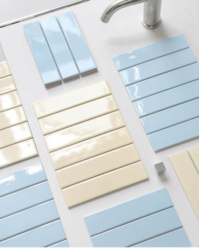 โมเสคสีพาสเทล TIMELESS TILES รุ่น MILD 29.8X19.8 ซม. สีฟ้า ผิวเงา_5